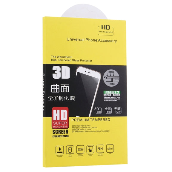 For Galaxy S9+ 9H Surface Hardness 3D Curved Edge Anti-scratch Full Screen HD Tempered Glass Screen Protector (Transparent)
