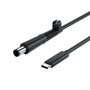 USB-C / Type-C to 7.4 x 0.6mm Laptop Power Charging Cable, Cable Length: about 1.5m(Black)