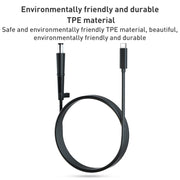USB-C / Type-C to 7.4 x 0.6mm Laptop Power Charging Cable, Cable Length: about 1.5m(Black)