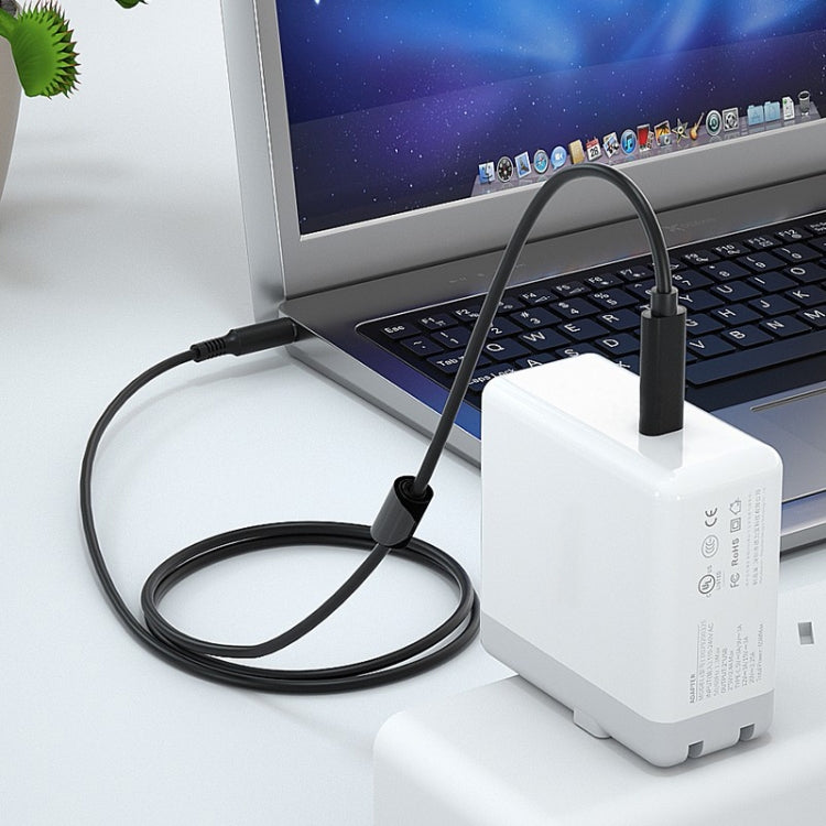 USB-C / Type-C to 7.4 x 0.6mm Laptop Power Charging Cable, Cable Length: about 1.5m(Black)