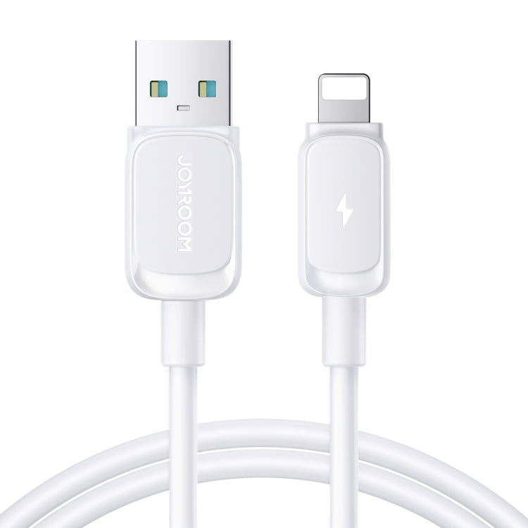 JOYROOM S-AL012A14 Multi-Color Series 2.4A USB to 8 Pin Fast Charging Data Cable, Length:1.2m(White) - Normal Style Cable by JOYROOM | Online Shopping South Africa | PMC TechLife
