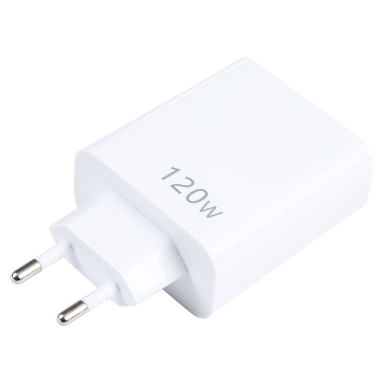 120W Dual PD Type-C + 3 x USB Multi Port Charger, EU Plug - USB Charger by PMC TechLife | Online Shopping South Africa | PMC TechLife | Buy Now Pay Later Mobicred