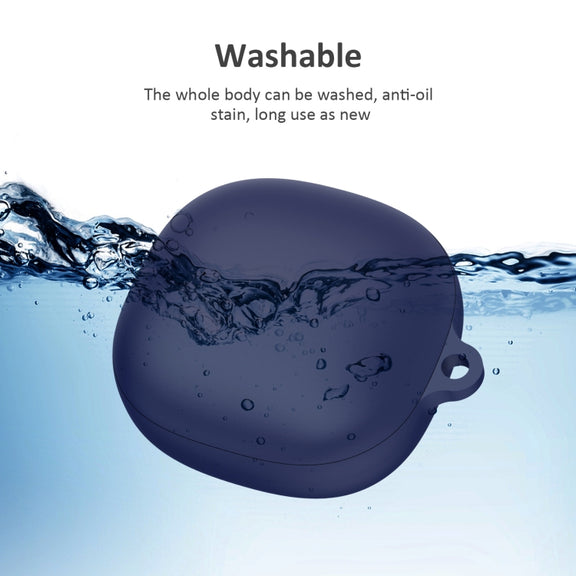 For Anker Soundcore Liberty 4 Bluetooth Earphone Silicone Protective Case (White)