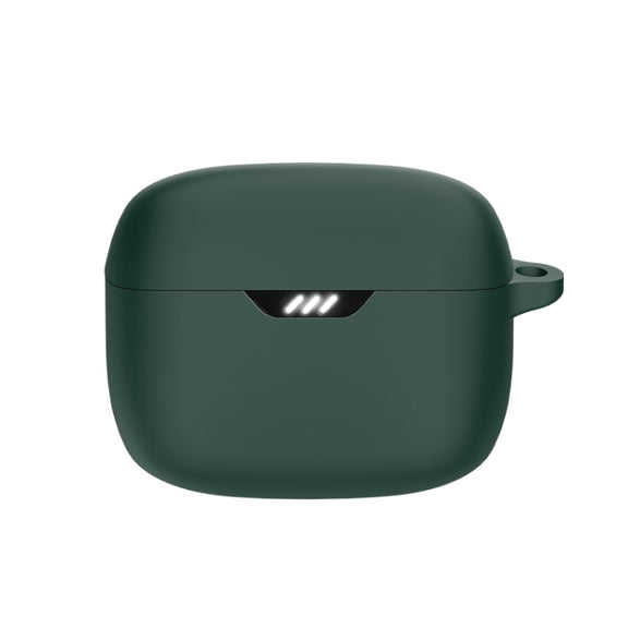 For JBL Tune Buds Bluetooth Earphone Silicone Protective Case (Green)