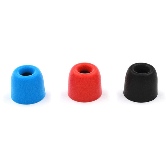 A Pair KZ Soft Memory Foam Earbuds For All In-Ear Earphone(Red)