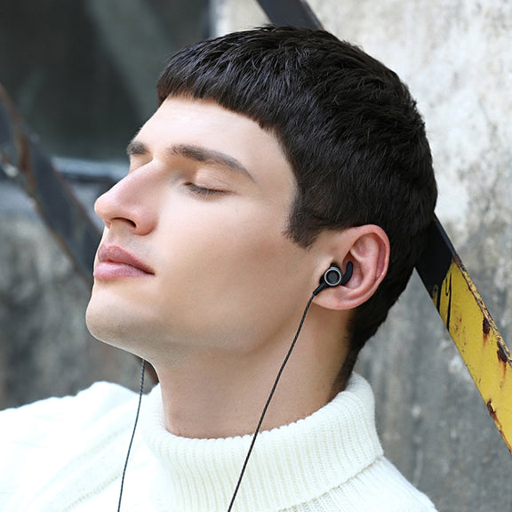 QKZ CK1 HIFI In-ear CNC Metal Carved Ear Shell Music Headphones