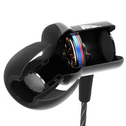 QKZ CK1 HIFI In-ear CNC Metal Carved Ear Shell Music Headphones