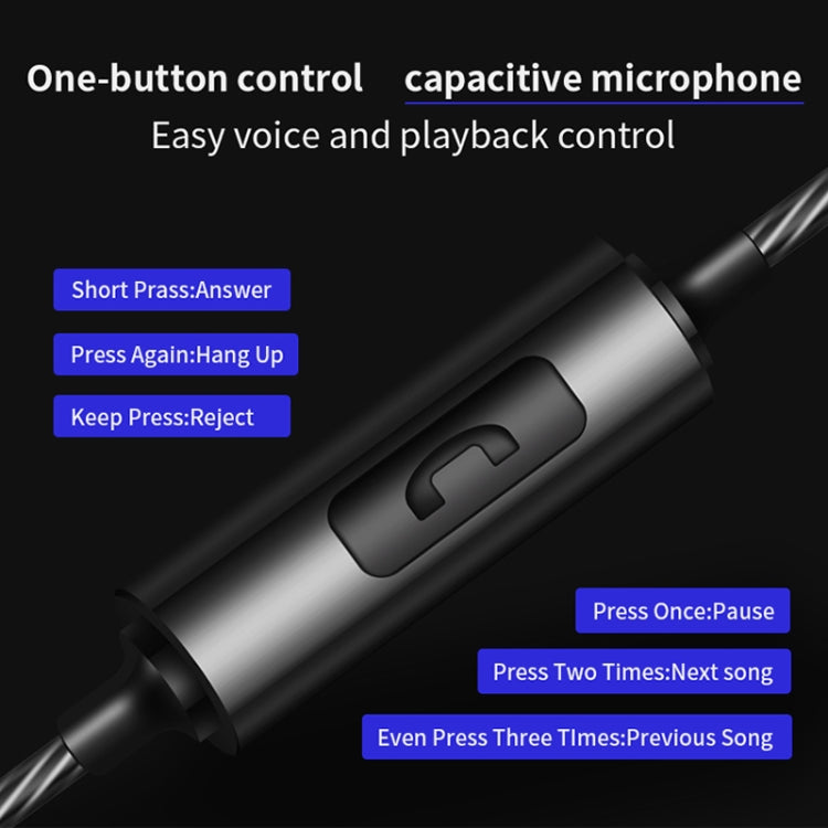 QKZ CK1 HIFI In-ear CNC Metal Carved Ear Shell Music Headphones - Normal Style Earphone by QKZ | Online Shopping South Africa | PMC TechLife | Buy Now Pay Later Mobicred