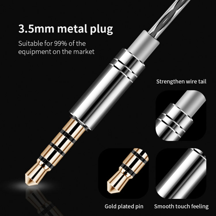 QKZ CK9 HiFi In-ear Four Unit Sports Music Headphones (Transparent) - Sport Earphone by QKZ | Online Shopping South Africa | PMC TechLife | Buy Now Pay Later Mobicred