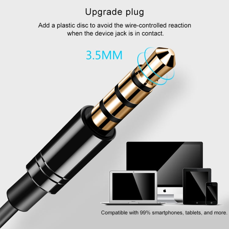 QKZ EQ1 CNC Metal Shark Fin Headphones Sports Music Headphones, Microphone Version (Gold) - In Ear Wired Earphone by QKZ | Online Shopping South Africa | PMC TechLife | Buy Now Pay Later Mobicred