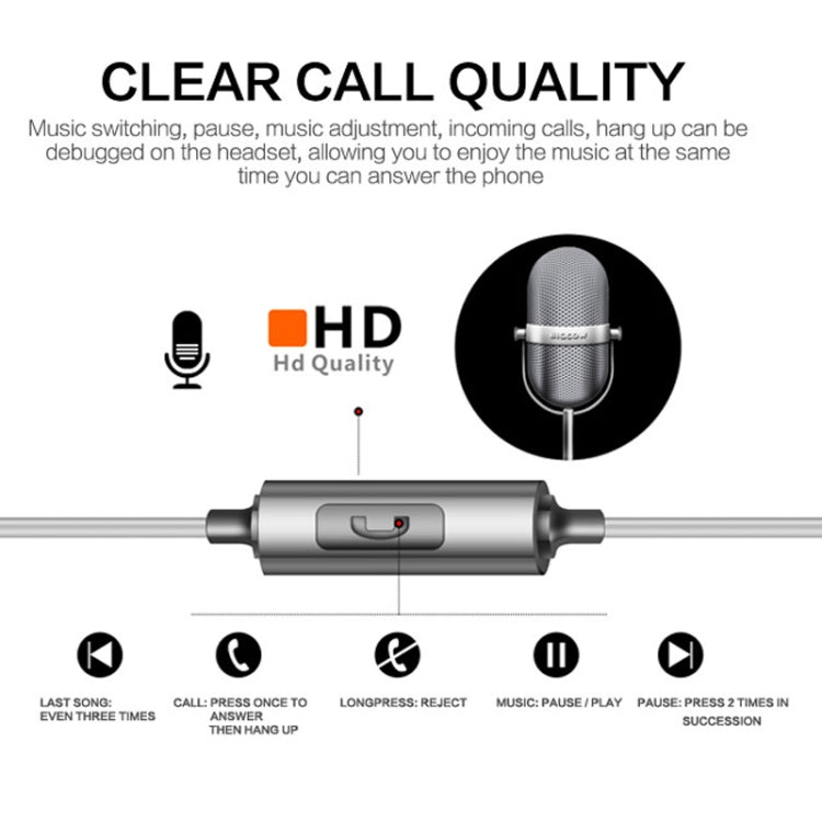QKZ EQ1 CNC Metal Shark Fin Headphones Sports Music Headphones, Microphone Version (Rose Gold) - In Ear Wired Earphone by QKZ | Online Shopping South Africa | PMC TechLife | Buy Now Pay Later Mobicred