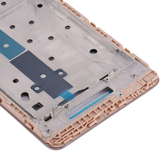 Front Housing LCD Frame Bezel Plate for Xiaomi Redmi Note 3(Gold)