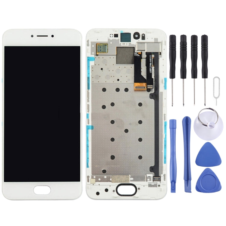 Original LCD Screen for Meizu Pro 6 with Digitizer Full Assembly(White) - free shipping - PMC TechLife - Order now!