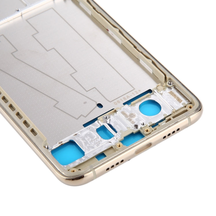 For Xiaomi Mi 6 Front Housing LCD Frame Bezel Plate(Gold)