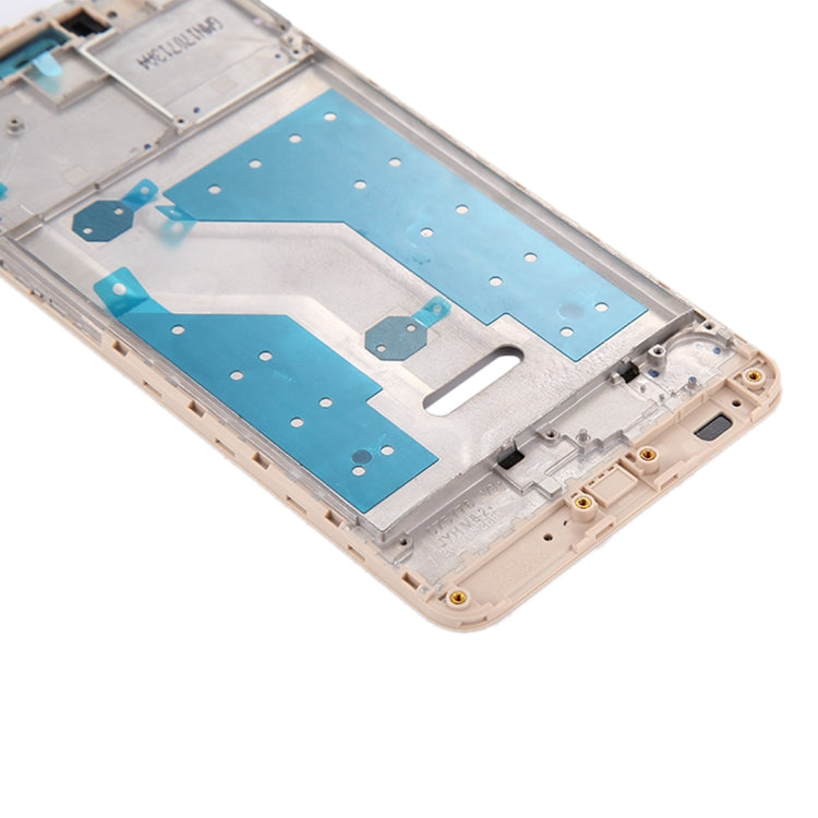 For Huawei Enjoy 7 Plus / Y7 Prime Front Housing LCD Frame Bezel Plate(Gold)