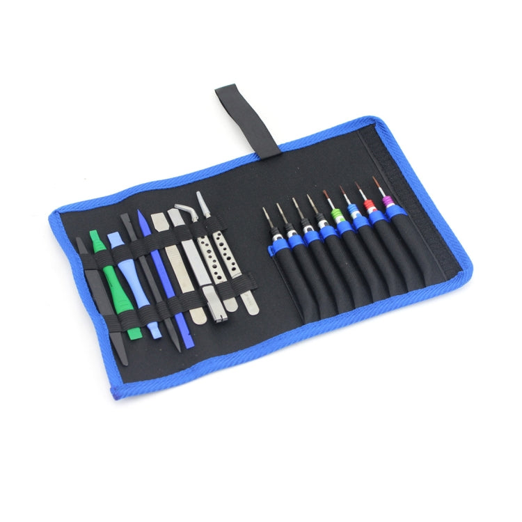 JIAFA JF-8174 17 in 1 Multi-functional Repair Tool Set with Bag for Mobile Phones of Variety - Tool Kits by JIAFA | Online Shopping South Africa | PMC TechLife | Buy Now Pay Later Mobicred