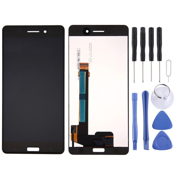 TFT LCD Screen for Nokia 6 TA-1000 TA-1003 TA-1021 TA-1025 TA-1033 TA-1039 with Digitizer Full Assembly  (Black) - LCD Screen by PMC TechLife | Online Shopping South Africa | PMC TechLife