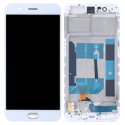 TFT LCD Screen for OPPO R11 Digitizer Full Assembly with Frame(White)
