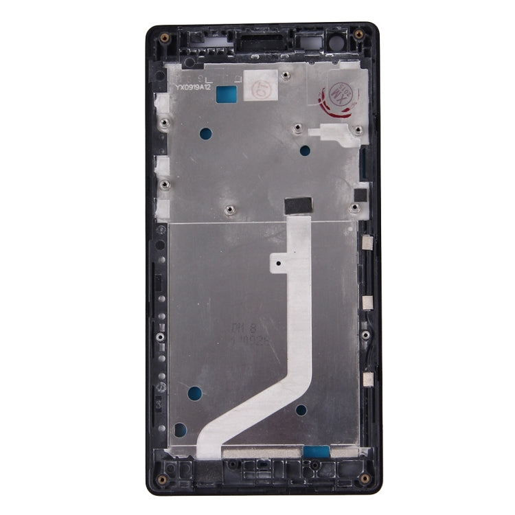 For Xiaomi Redmi (4G Version) Front Housing LCD Frame Bezel(Black) - Frame Bezel Plate by PMC TechLife | Online Shopping South Africa | PMC TechLife