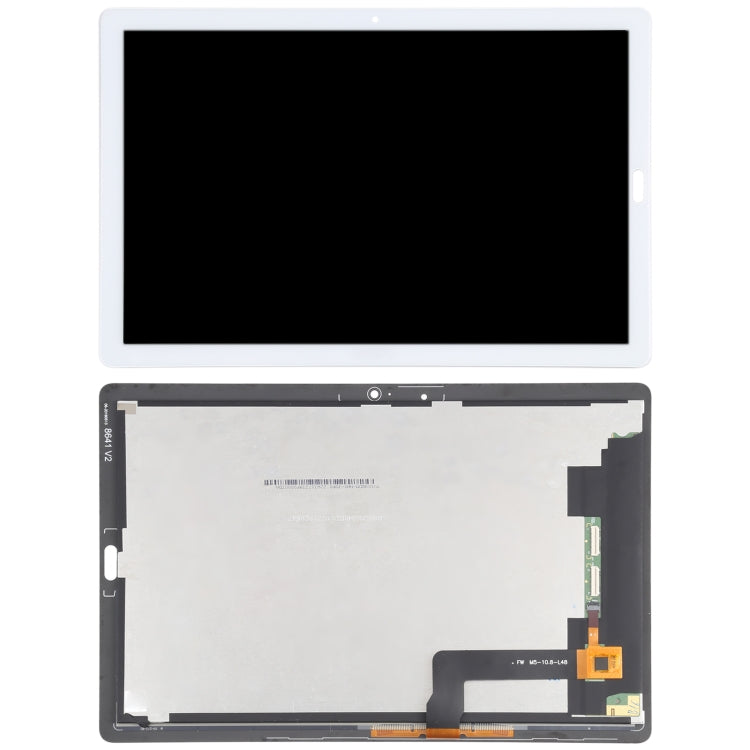 OEM LCD Screen for Huawei MediaPad M5 10.8 inch / CMR-AL19 / CMR-W19 with Digitizer Full Assembly (White) - free shipping - PMC TechLife - Order now!