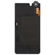 Back Cover with Camera Lens for Blackberry Keyone(Black)