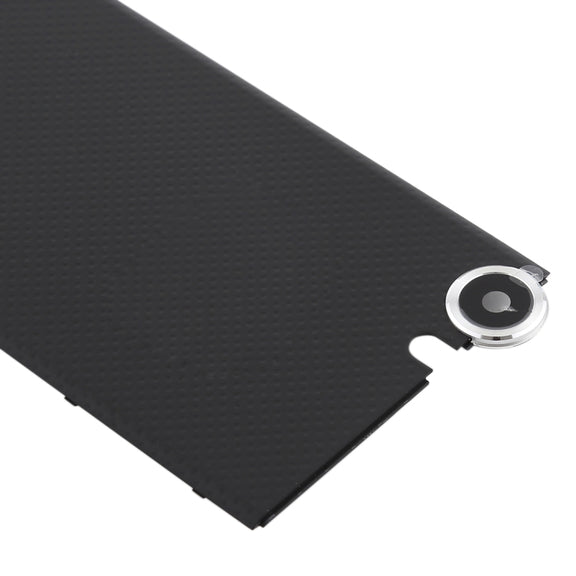 Back Cover with Camera Lens for Blackberry Keyone(Black)