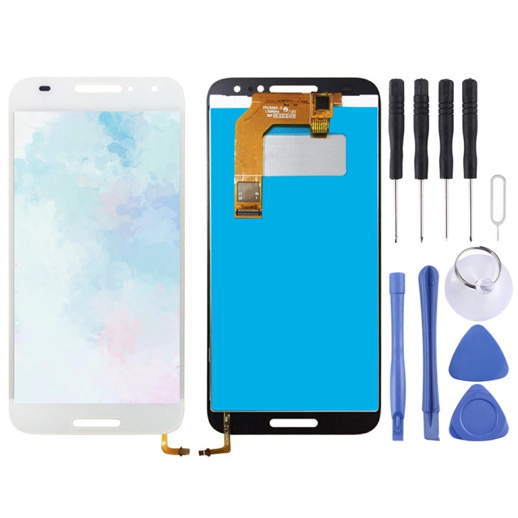 OEM LCD Screen for Alcatel A3 5046 / 5046D / 5046X / OT5046 with Digitizer Full Assembly (White) - free shipping - PMC TechLife - Order now!