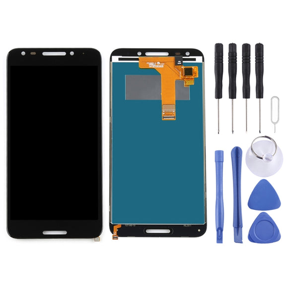 OEM LCD Screen for Alcatel A30 Fierce 5049 / 5049Z / Revvl / 5049w with Digitizer Full Assembly (Black)