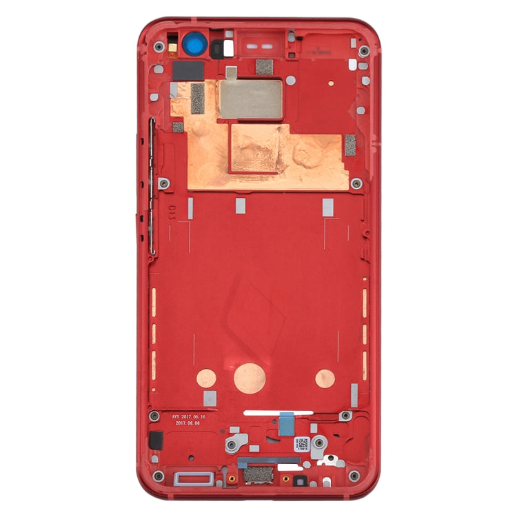 Front Housing LCD Frame Bezel Plate for HTC U11(Red) - free shipping - PMC TechLife - Order now!