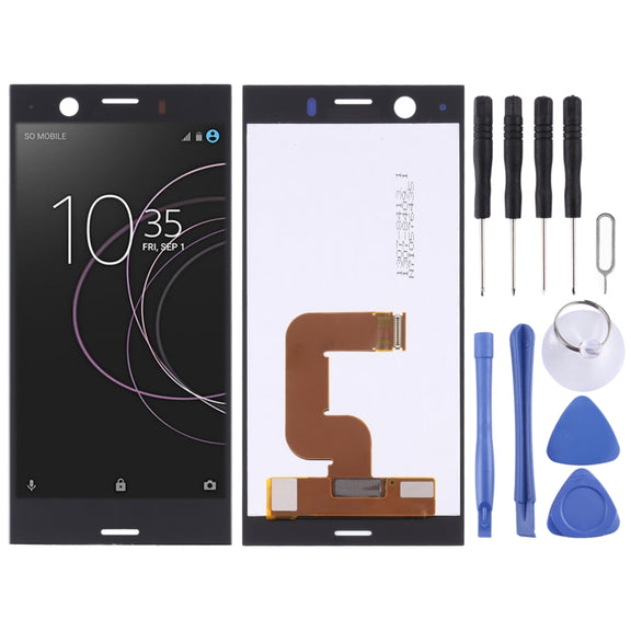 OEM LCD Screen for Sony Xperia XZ1 Compact with Digitizer Full Assembly(Black)
