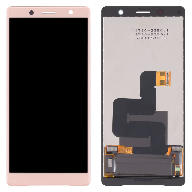 OEM LCD Screen for Sony Xperia XZ2 Compact with Digitizer Full Assembly(Gold)