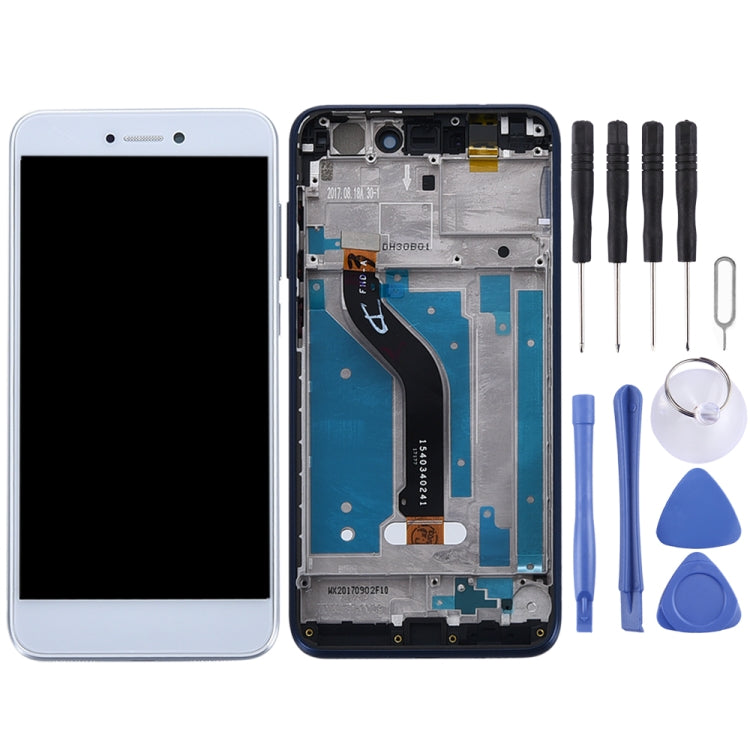 OEM LCD Screen for Huawei Honor 8 Lite Digitizer Full Assembly with Frame (White) - free shipping - PMC TechLife - Order now!