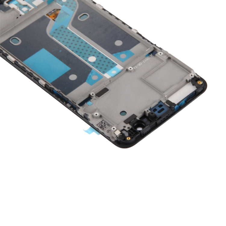For OnePlus 5  Digitizer Full Assembly with Frame OEM LCD Screen (Black)