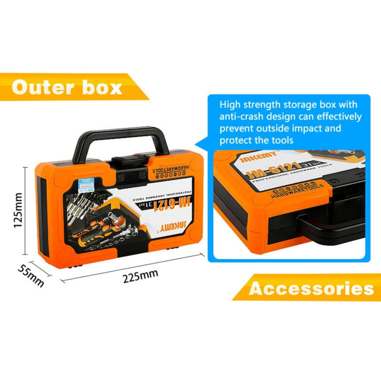 JAKEMY JM-6121 31 in 1 Professional Screwdriver Kit Disassemble Tool Screwdriver Set Multifunction for Electronics Home Tools Repairing - Screwdriver Set by JAKEMY | Online Shopping South Africa | PMC Jewellery | Buy Now Pay Later Mobicred