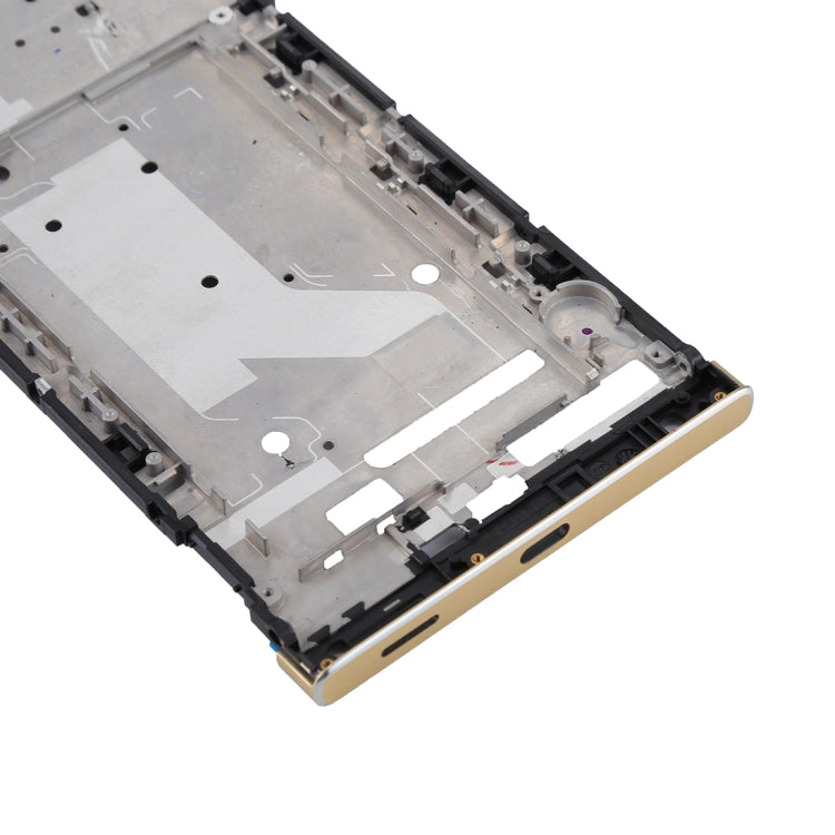 Front Housing LCD Frame Bezel Plate for Sony Xperia XA1 Ultra (Gold) - free shipping - PMC TechLife - Order now!