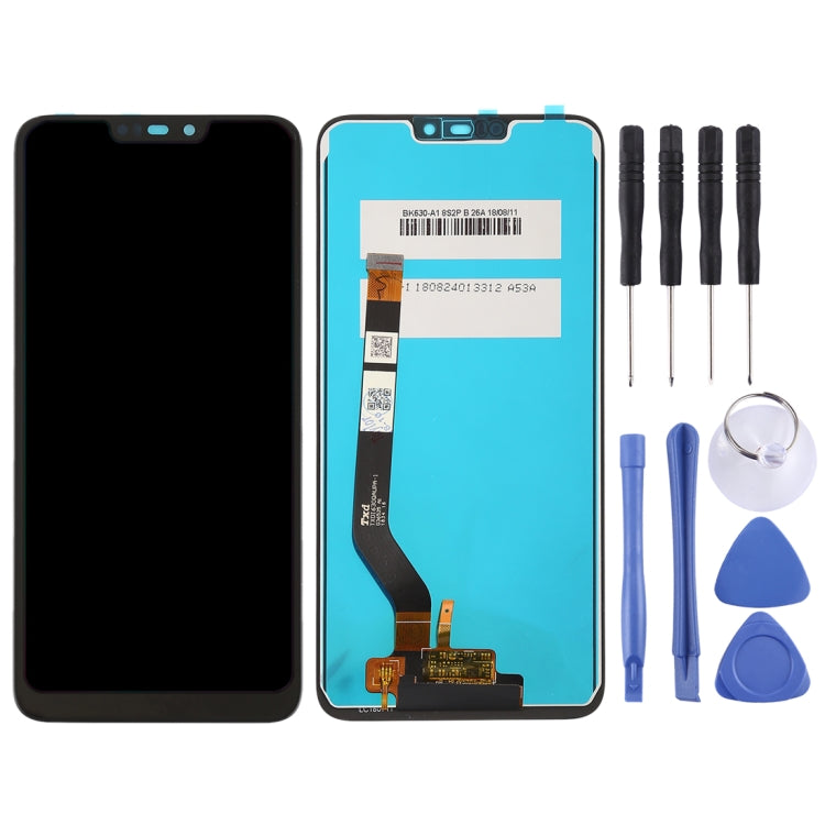OEM LCD Screen for Huawei Honor 8C with Digitizer Full Assembly (Black) - free shipping - PMC TechLife - Order now!
