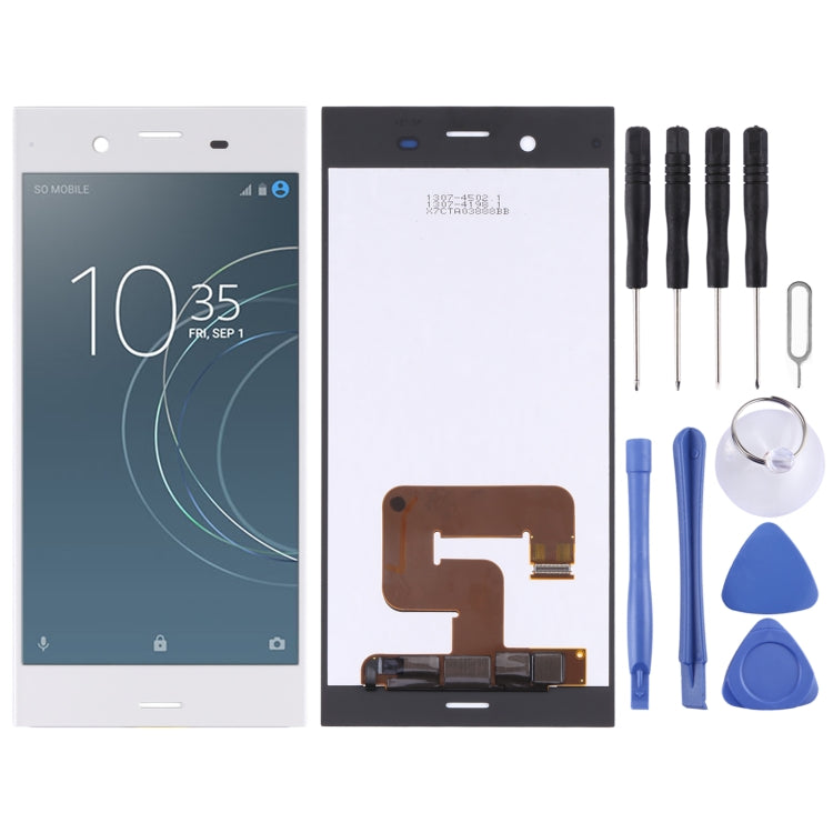 OEM LCD Screen for Sony Xperia XZ1 with Digitizer Full Assembly(Silver) - free shipping - PMC TechLife - Order now!