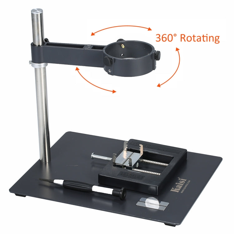 Kaisi F-202 Mobile Phone Laptop BGA Rework Reballing Station Hot Air Gun Clamp - free shipping - PMC TechLife - Order now!