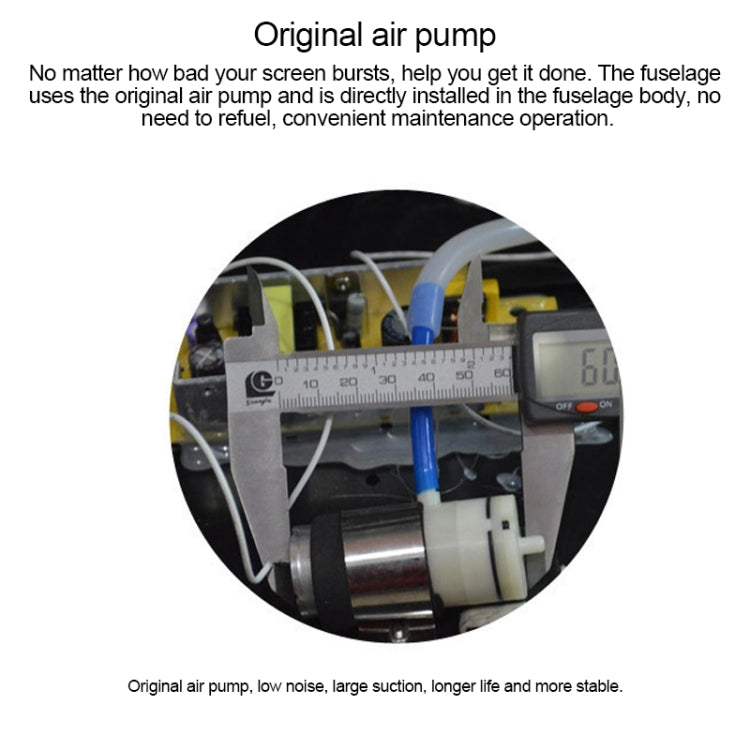 Kaisi  948C 7 inch LCD Touch Screen Separator Machine Vacuum Pump segregator, US Plug - free shipping - PMC Jewellery - Order now!
