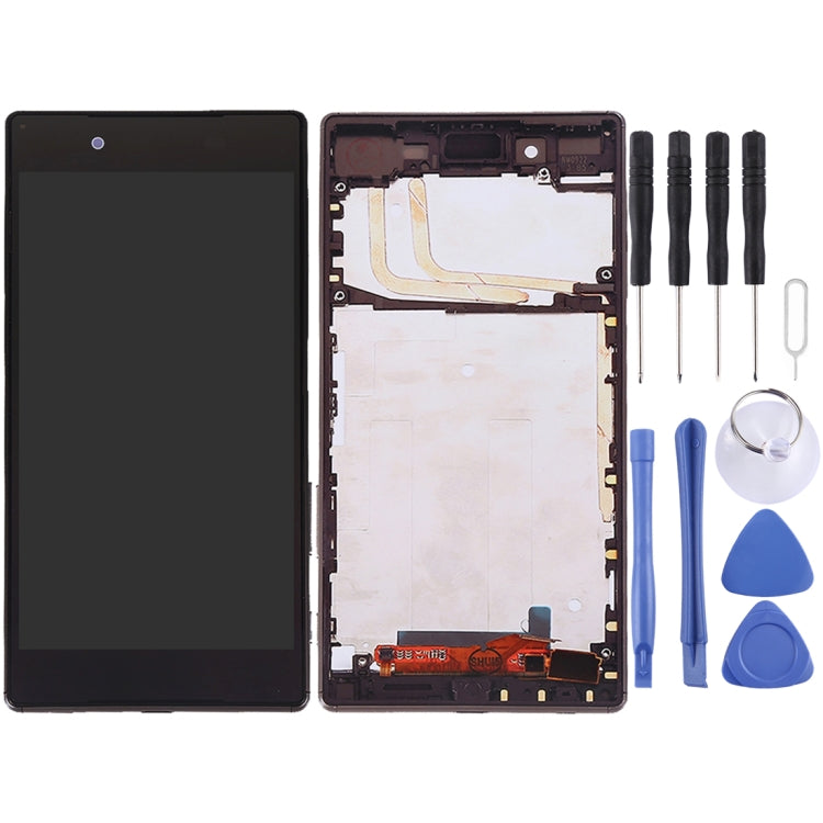 OEM LCD Screen for Sony Xperia Z5 Digitizer Full Assembly with Frame(Black) - free shipping - PMC TechLife - Order now!