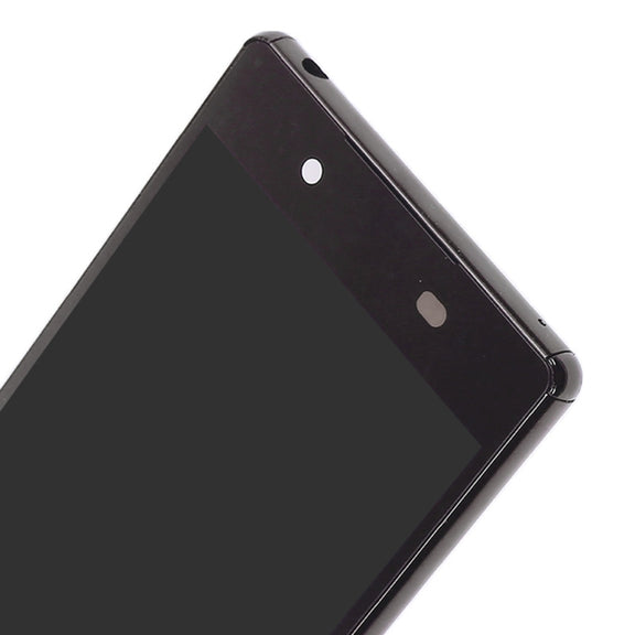 OEM LCD Screen for Sony Xperia Z5 Digitizer Full Assembly with Frame(Black)