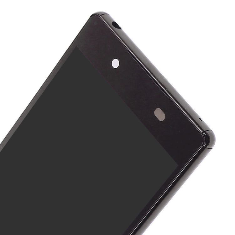 OEM LCD Screen for Sony Xperia Z5 Digitizer Full Assembly with Frame(Black)