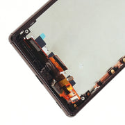 OEM LCD Screen for Sony Xperia Z5 Digitizer Full Assembly with Frame(Black)