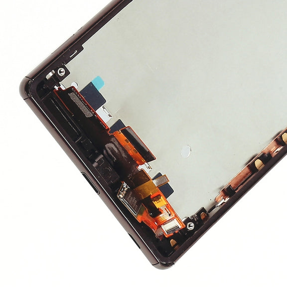 OEM LCD Screen for Sony Xperia Z5 Digitizer Full Assembly with Frame(Black)