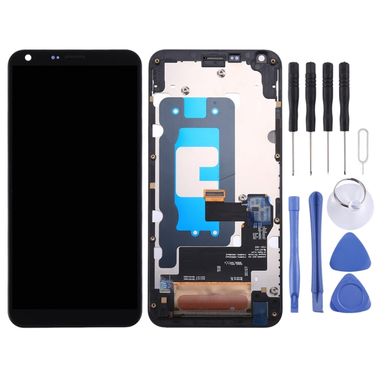 Original LCD Screen for LG Q6 Q6+ LG-M700 M700 M700A US700 M700H M703 M700Y with Digitizer Full Assembly with Frame(Black) - free shipping - PMC TechLife - Order now!