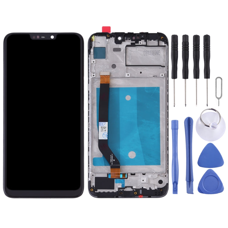 OEM LCD Screen for Huawei Honor 8C Digitizer Full Assembly with Frame (Black) - free shipping - PMC TechLife - Order now!