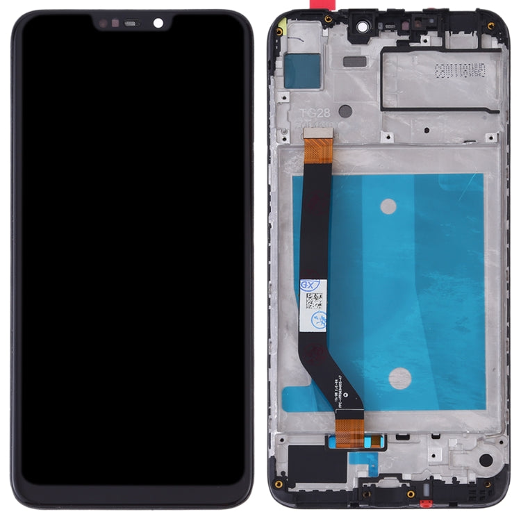 OEM LCD Screen for Huawei Honor 8C Digitizer Full Assembly with Frame (Black) - free shipping - PMC TechLife - Order now!