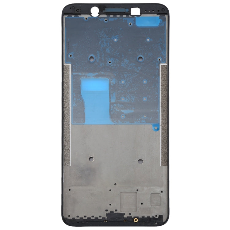 For OPPO A73 / F5 Front Housing LCD Frame Bezel Plate  (Black) - Frame Bezel Plate by PMC TechLife | Online Shopping South Africa | PMC TechLife