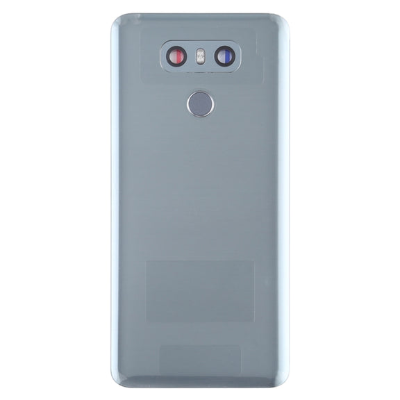 Battery Back Cover with Camera Lens & Fingerprint Sensor for LG G6 / H870 / H870DS / H872 / LS993 / VS998 / US997(Grey)