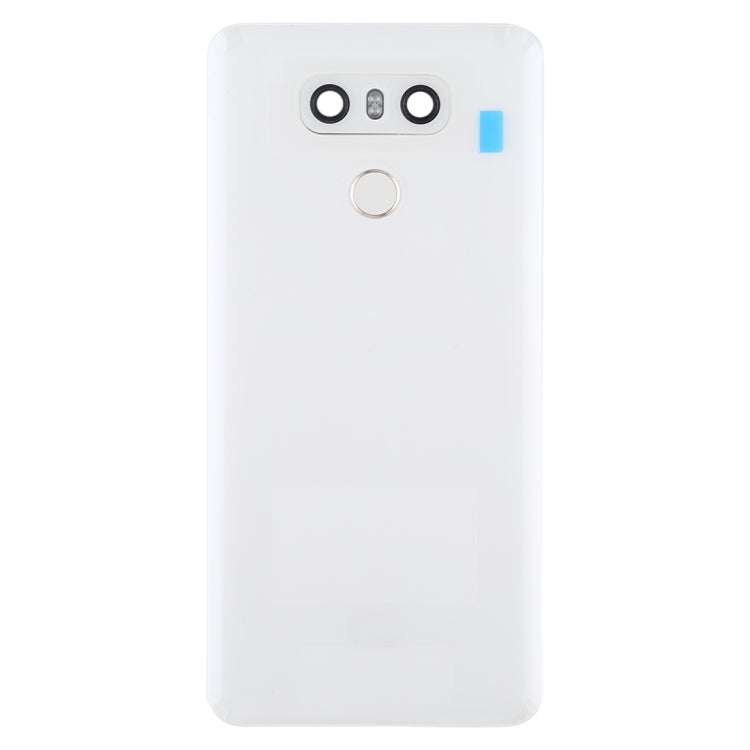 Battery Back Cover with Camera Lens & Fingerprint Sensor for LG G6 / H870 / H870DS / H872 / LS993 / VS998 / US997(White) - For LG by PMC TechLife | Online Shopping South Africa | PMC TechLife